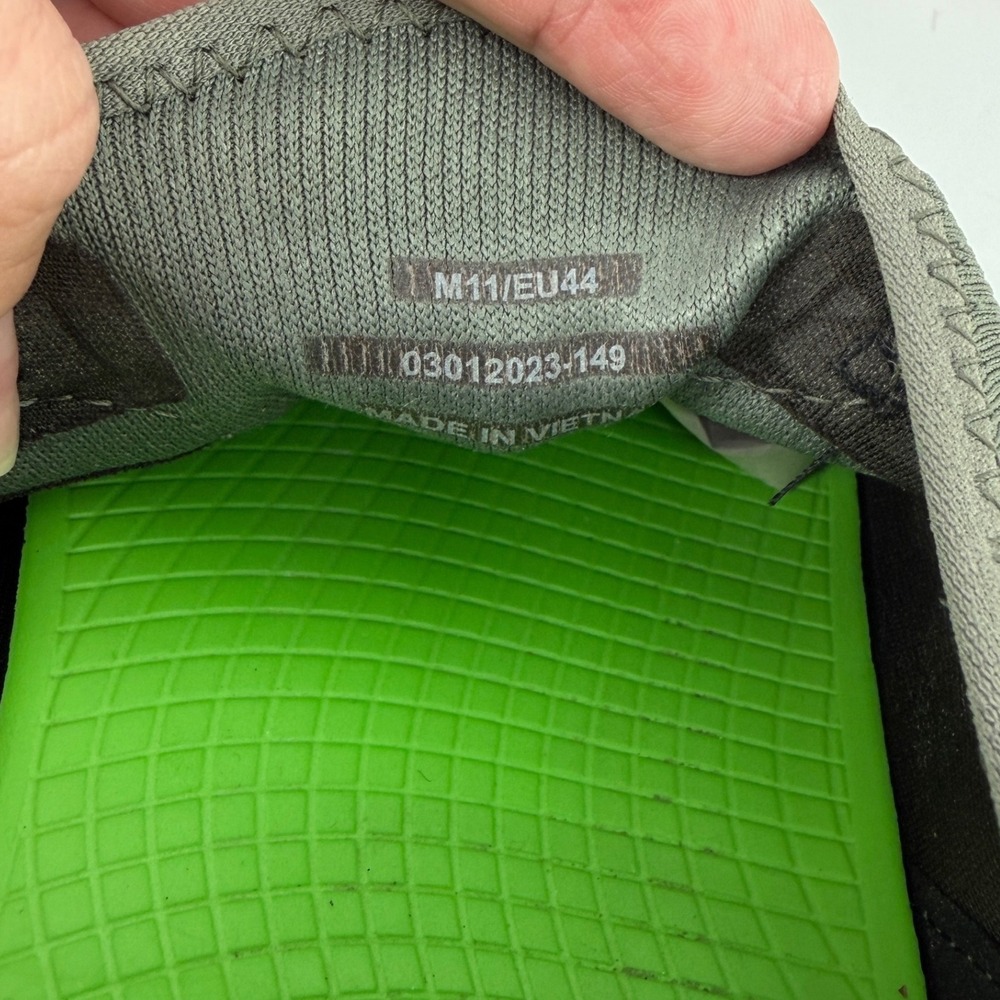 OOFOS OOmg Sport Low Shoe Mens 11 Green Gray Recovery Sneaker - Picture 7 of 7
